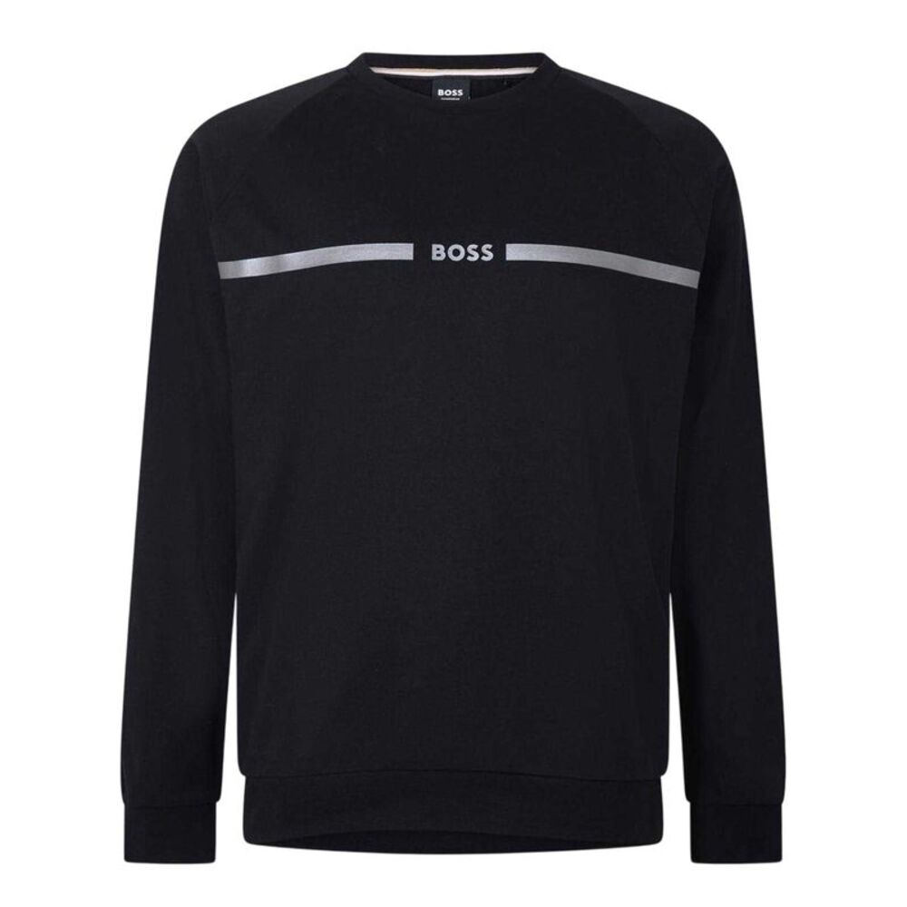 Boss Mens Logo Sweatshirt / Black